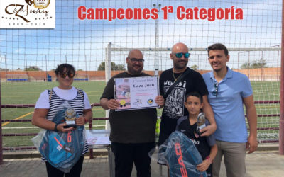 Finalizado el I Torneo de Pádel Caza Juan