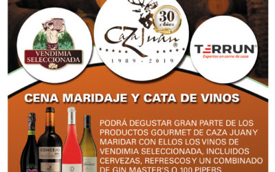 Cena Maridaje y Cata de Vino. 27 de Septiembre