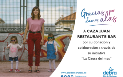 Debra-Piel de Mariposa nos ha dedicado este hermoso cartel. Caza Juan sigue colaborando en esta noble causa.