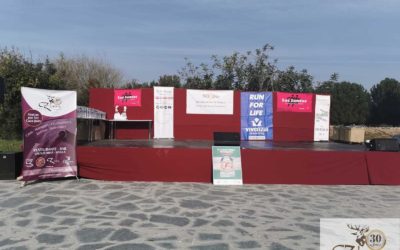 Caza Juan, restaurante en Sevilla, colaborando en la IX Carrera Parque Tamarguillo por el Día de Andalucía