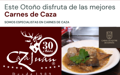 Otoño en Caza Juan con las mejores carnes de caza